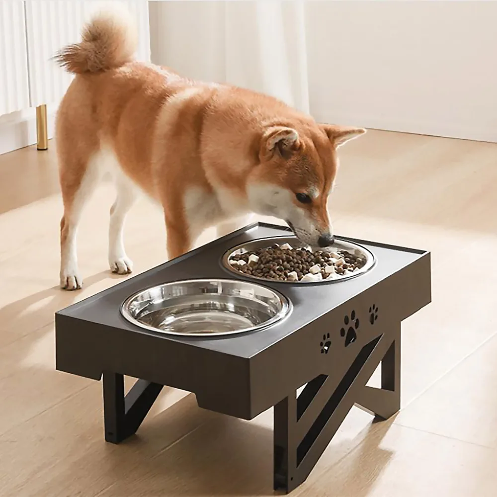 

Adjustable Lifting Dog Bowl Good Quality High Capacity Height For Small And Medium-sized Large Dogs And Pets Tray Pet Supplies