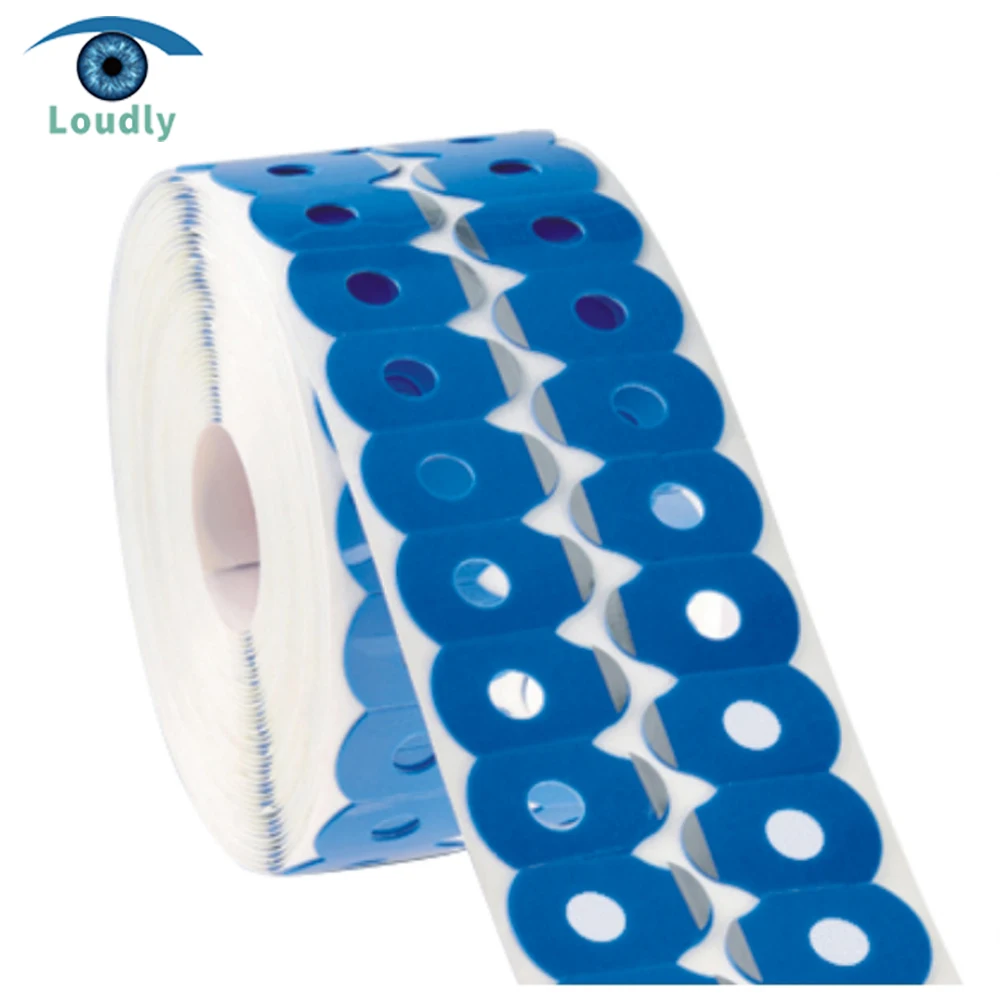 Blocking Pad Lens Edging blue 18*29MM | Инструменты