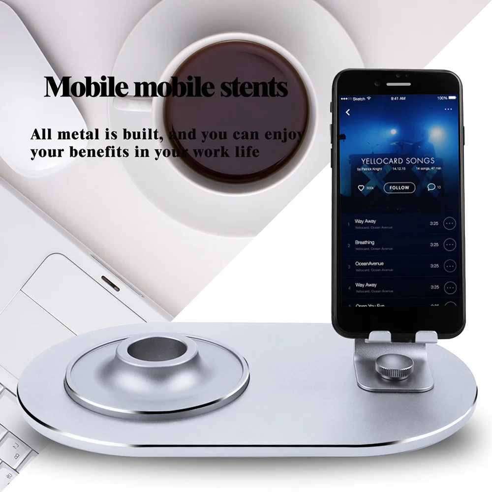 Беспроводной bluetooth-динамик из алюминиевого сплава стабильный настольный