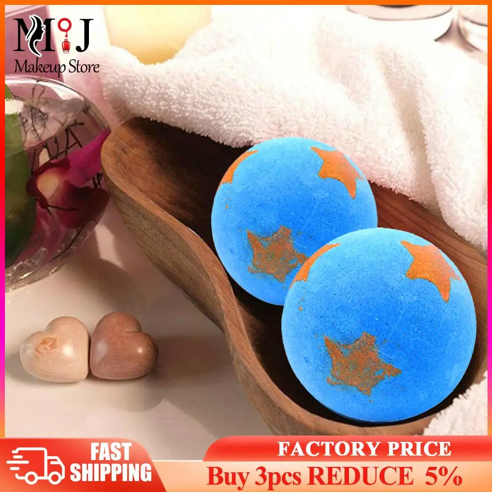 

Starry Sky Bath Salt Ball Bath Bomb Essential Oil Bubble Bath Ball for Moisturizing Skin Body Care Tools