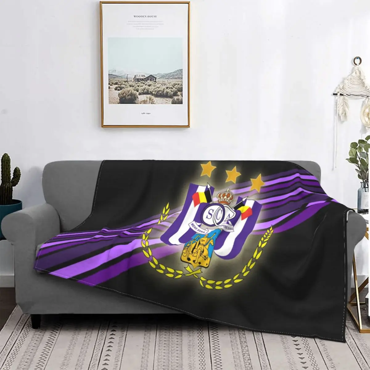 

Rsc-colcha a cuadros de Winter, 5 mantas, ropa de cama