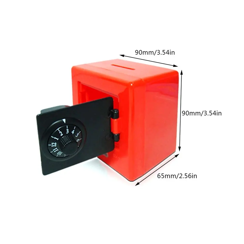 

Convenient Safety Deposit Box Money Coin Saving Storage Box Code Coins Cash Safe Case Piggy Bank For Children
