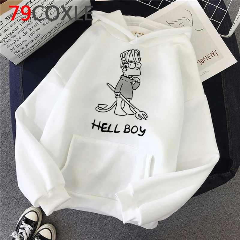 

Толстовка с капюшоном Cry Baby Lil Peep, мужская одежда большого размера в стиле Харадзюку, ольччан