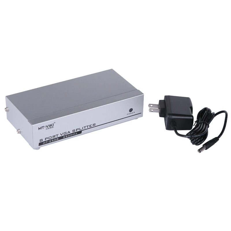 MT-VIKI VGA Видео сплиттер Verteiler 1 eingang 8 Ausgang für Gemeinsame Lcd-monitore MT-2508 | Компьютеры и офис