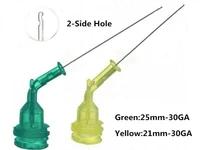 20pis flexible irrigation needle edta gel syringe tips 30g dental delivery tip long thin similar to ultradent navitip style