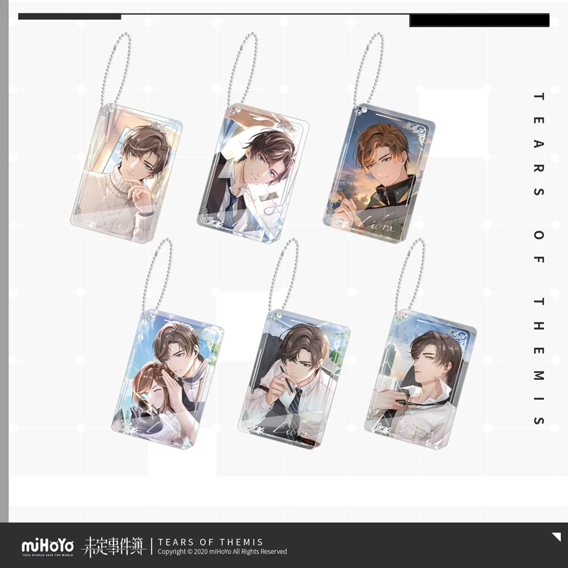 

Love Game Tears Of Themis Artem Cosplay Diy Pendant Anime Accessories Acrylic Keychain Commemorative Stand Xmas Gift