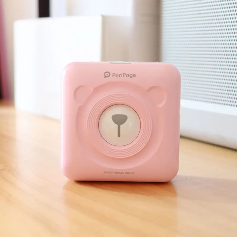Миниатюрный портативный термопринтер карманный Термопринтер для фотографий 203