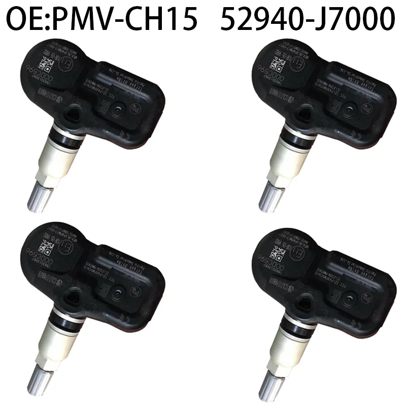 4 шт. датчик давления в шинах 52940J7000 52940 J7000 подходит для Kia K3 Forte Ceed 433 МГц TPMS Датчик