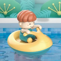 wind up toy bathtub toy clockwork yacht interactive water play kit pool toy indoor bath cute floating baby birthday gift