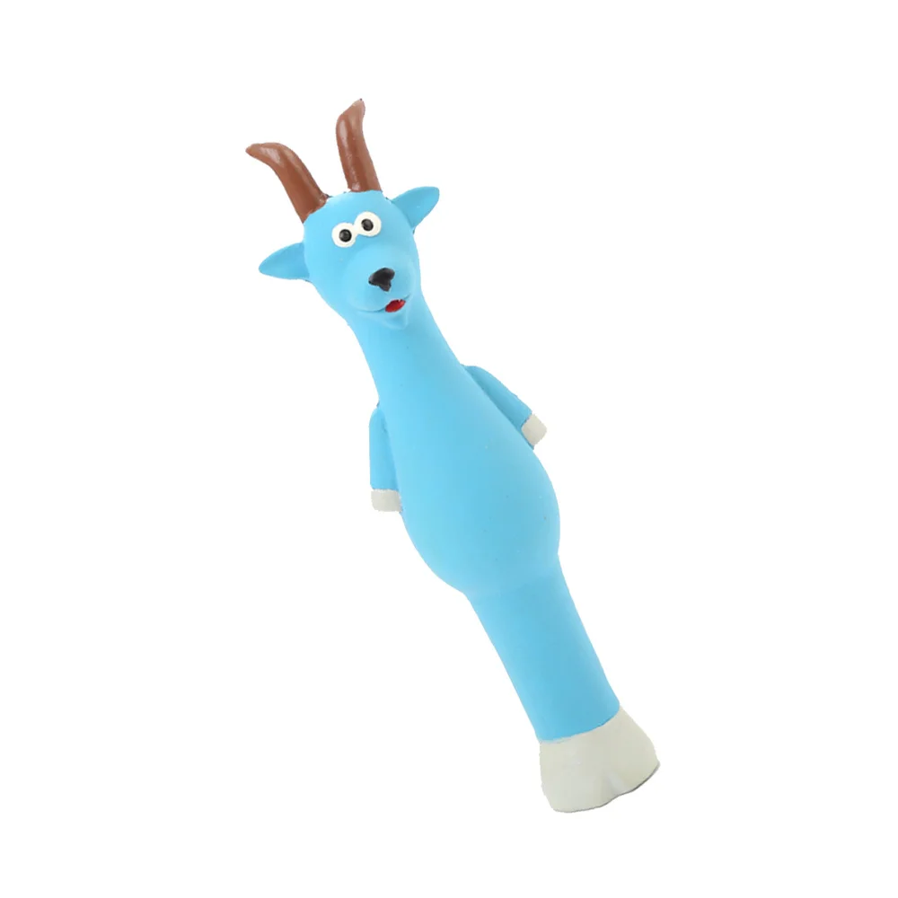 

Standing Sounding Chew Bite Pet Playing Toys Doll Teeth Grinding Pet Supplies for Dog Puppy (Yellow)