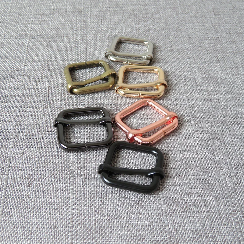 100 шт. 20 мм Прочный металлический регулятор слайдер сумка кошка собака ошейник