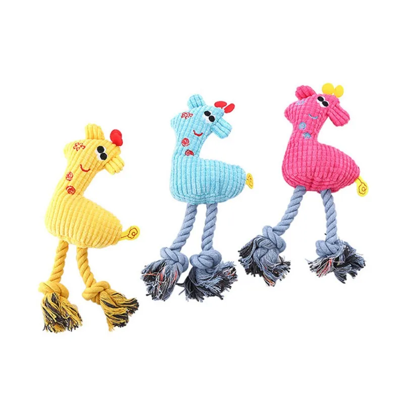 

Интерактивная игрушка для домашних животных, плюшевый олень, кукла, жевательные игрушки, игрушки для отдыха, для собак, кошек