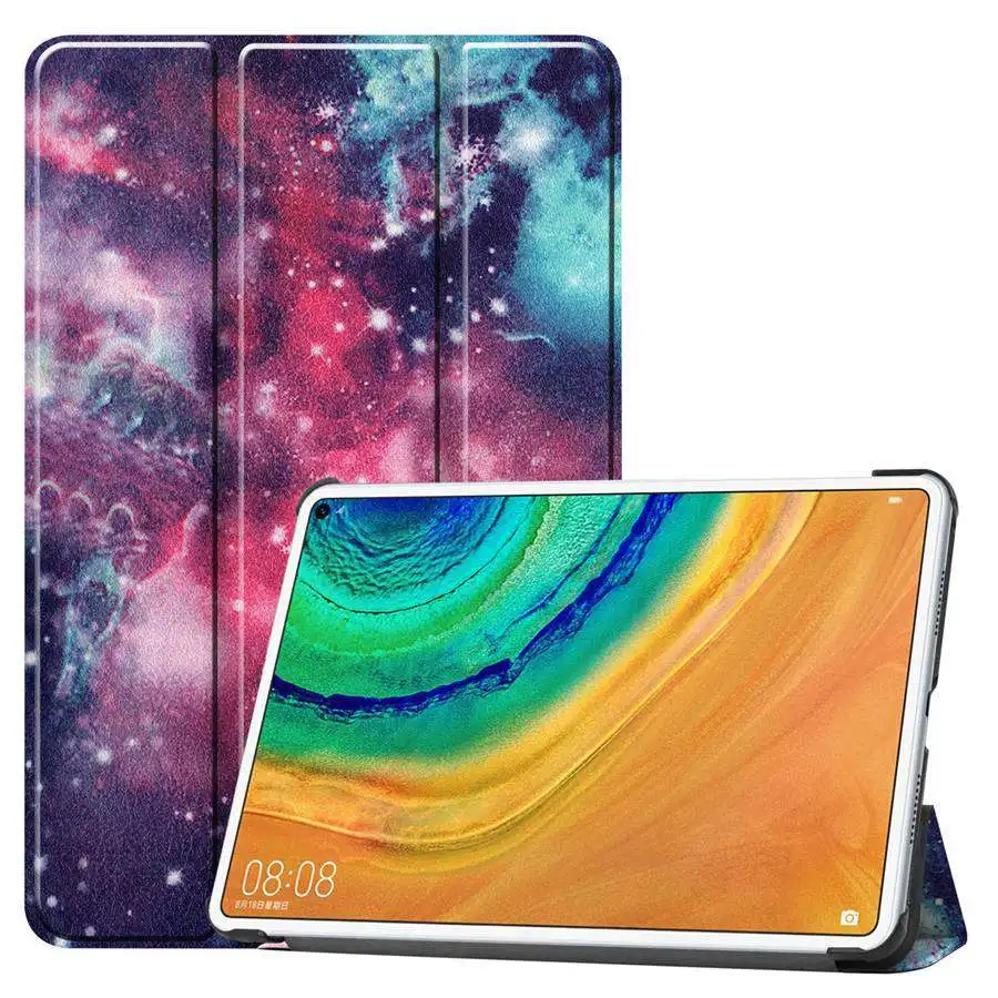 

Магнитный чехол из искусственной кожи для Huawei MatePad Pro 10,8, 2019 дюйма, Φ W19, AL09, AL19, чехол для Huawei MatePad Pro 10,8, Чехол + пленка в подарок
