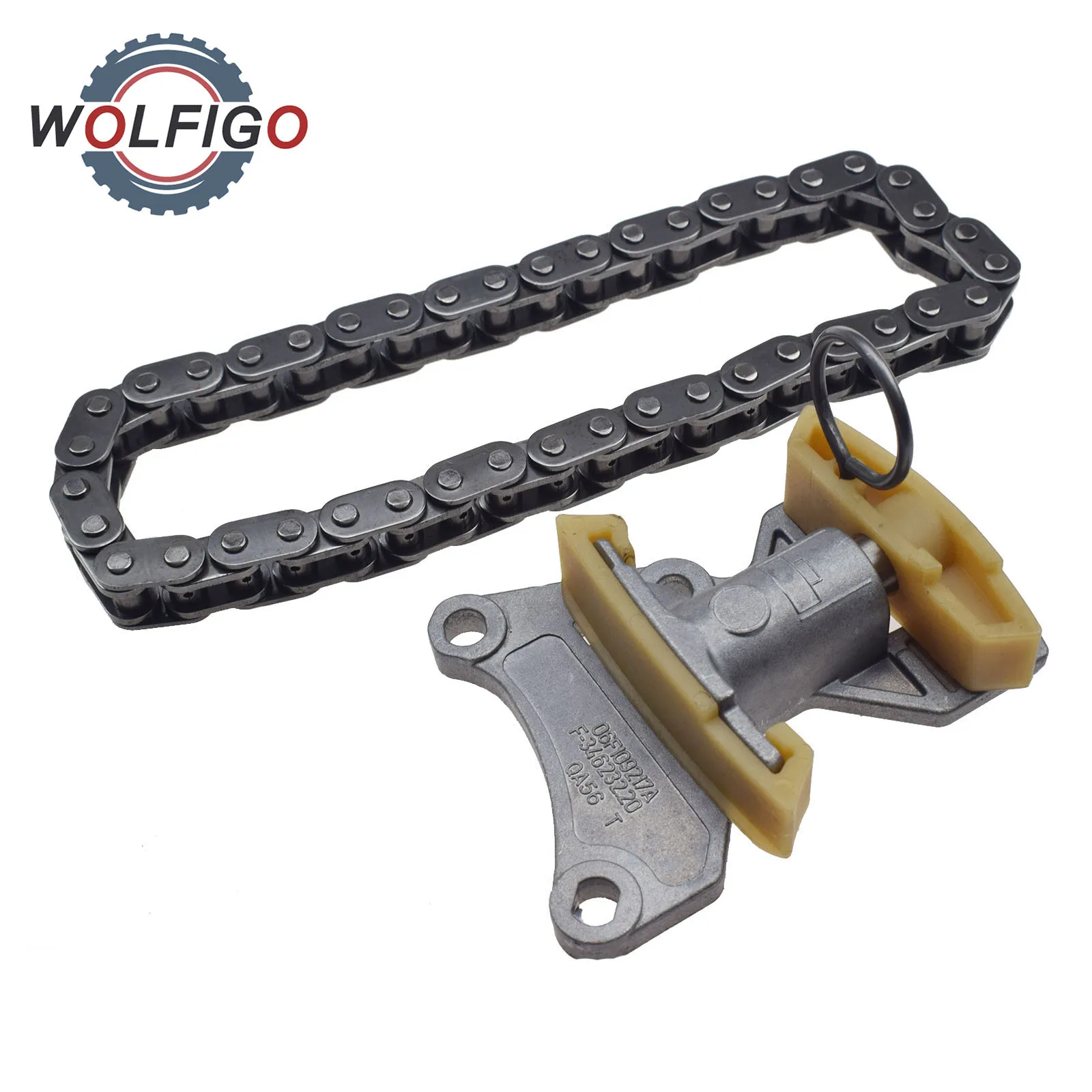 WOLFIGO новая цепь синхронизации и натяжитель для Audi A4 A6 VW Golf Jetta Passat Seat Altea Skoda Octavia