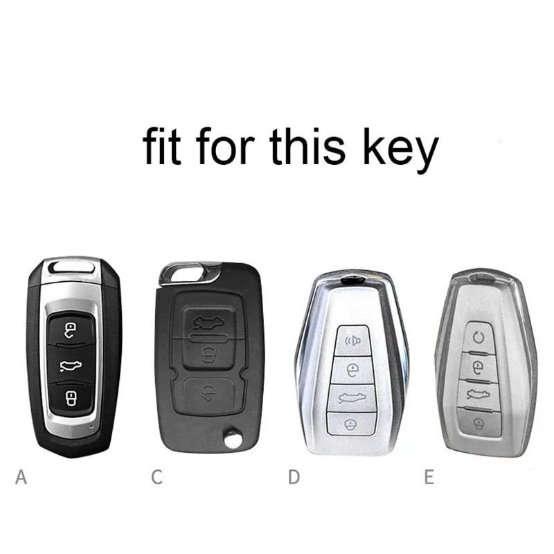 

Leather Car Key Case Cover For Geely Atlas Boyue NL3 EX7 Emgrand X7 EmgrarandX7 SUV GT GC9 borui Auto Holder