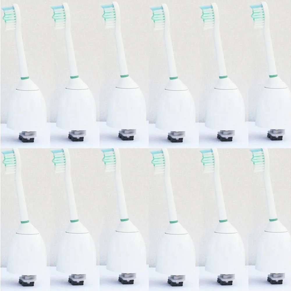 Новый Набор сменных насадок для зубной щетки Philips Sonicare HX7002/62 e-Series 12 шт. | Бытовая