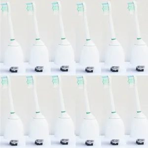 Новый Набор сменных насадок для зубной щетки Philips Sonicare HX700262 e-Series, 12 шт.