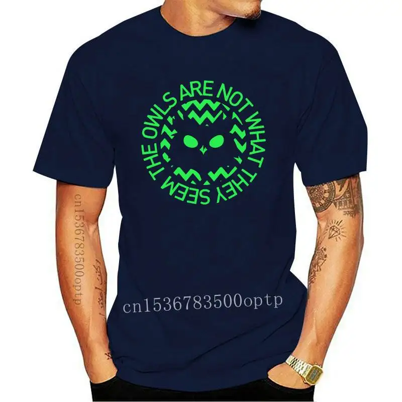 

New OWLS ARE NOT WHAT THEY SEEM TSHIRT OWLS TWIN PEAKS INSPIRED T SHIRT