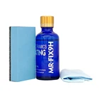 Жидкое стекло, керамическое гидрофобное покрытие для автомобиля, 50 мл, 9H, защита краски мотоцикла от царапин, покрытие для автомобильного детейлинга, покрытие для полировки автомобиля