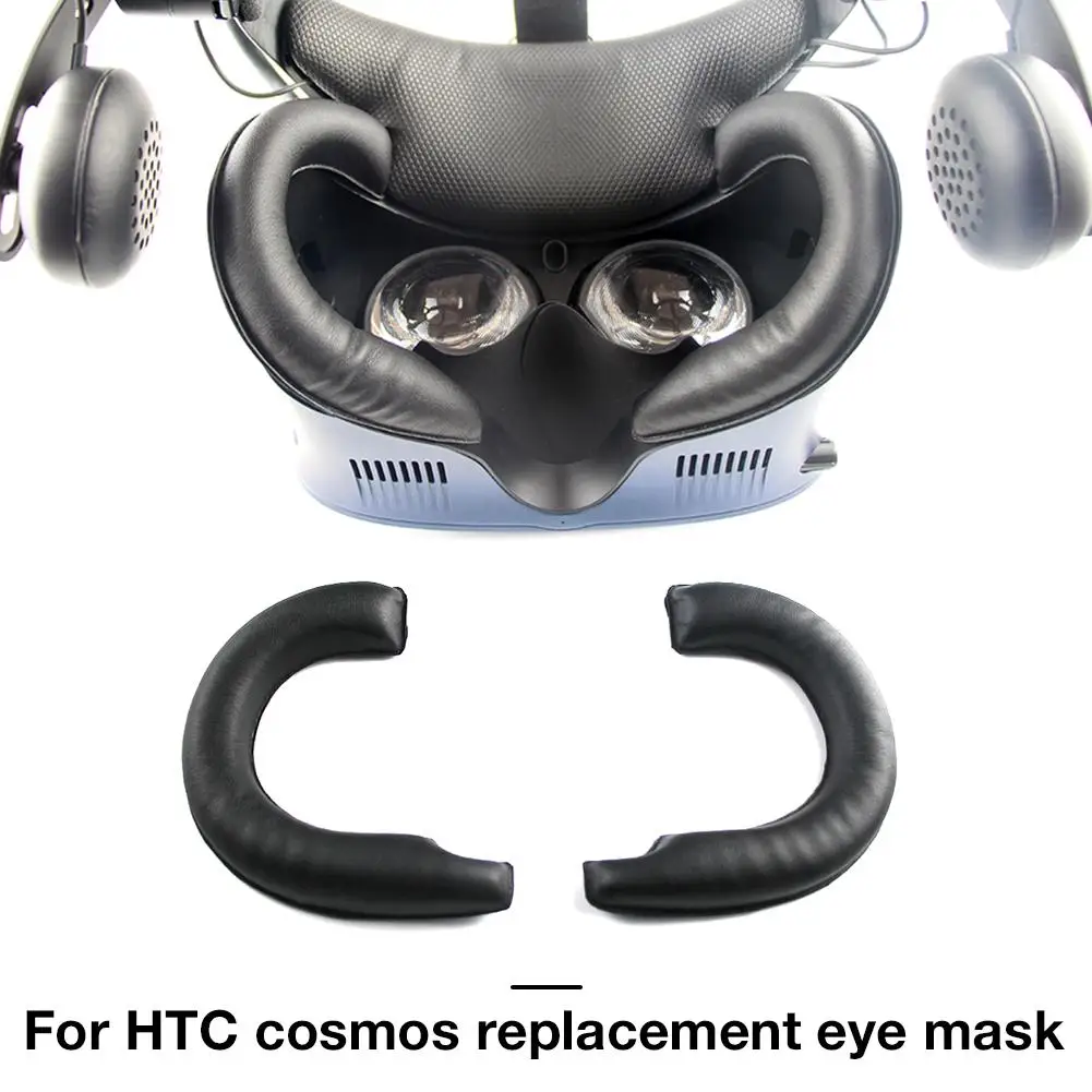 Маска для глаз из ПУ кожи VR дышащая и удобная сменная маска аксессуары