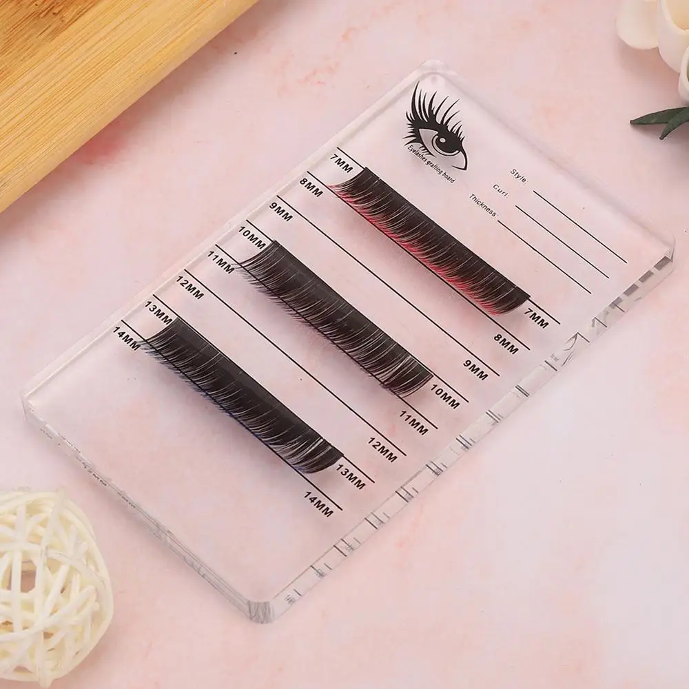 Акриловая доска для накладных ресниц ручная пластина демонстрационный