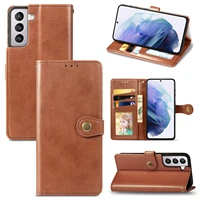 leather flip case for samsung galaxy s21 s20 fe s10 s9 note 20 10 plus ultra a50 a51 a52 a71 wallet card slots stand cover case