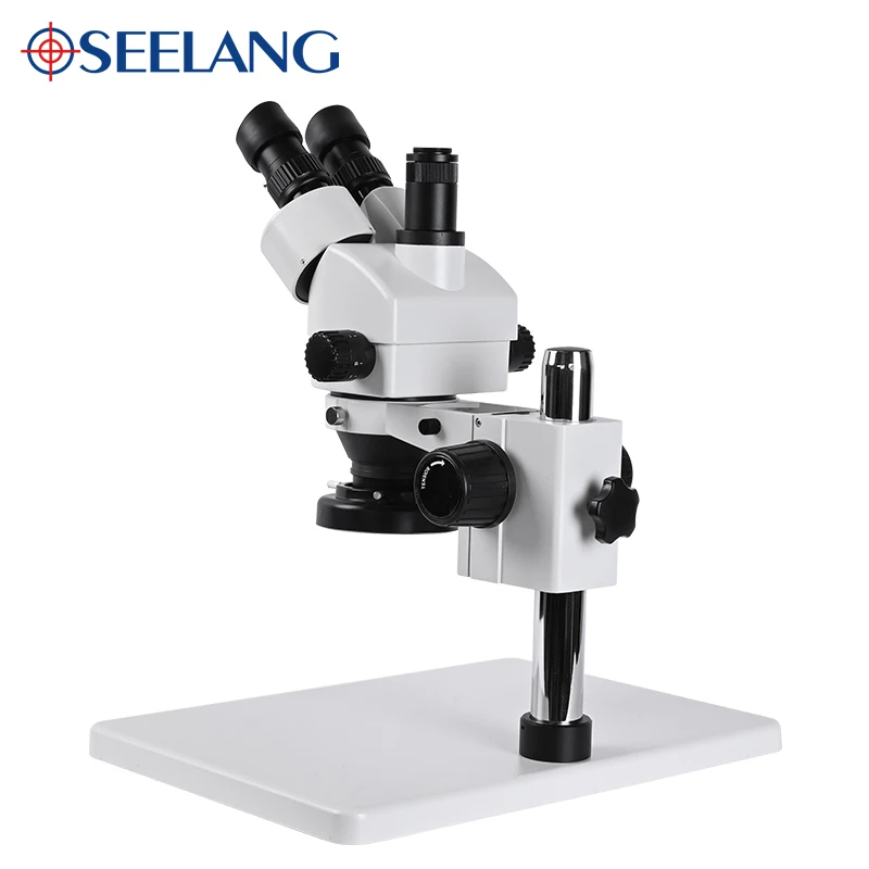 Большой верстак с увеличением 3 5 90X HD стерео тринокулярный микроскоп паяльная