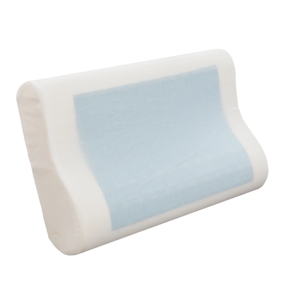 

19.7x11.8x2.9/4"Gel Sheet Memory Cotton High And Low Profile Pillow