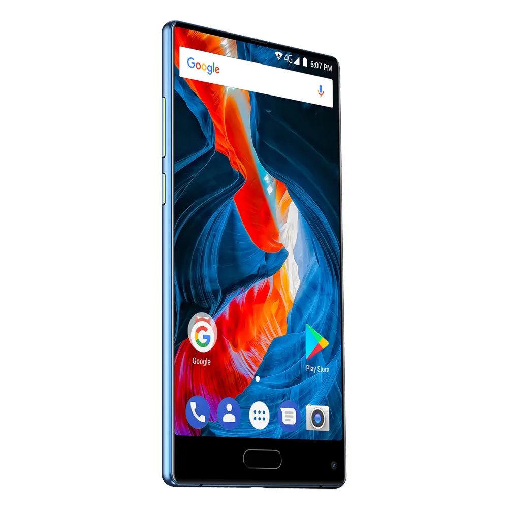 Смартфон Ulefone Mix, четыре ядра, 4 Гб+ 64 ГБ, MTK6750T, 5,5 дюйма, HD, 13 МП, двойная реальная камера, Android 7,0, отпечаток пальца, мобильный телефон