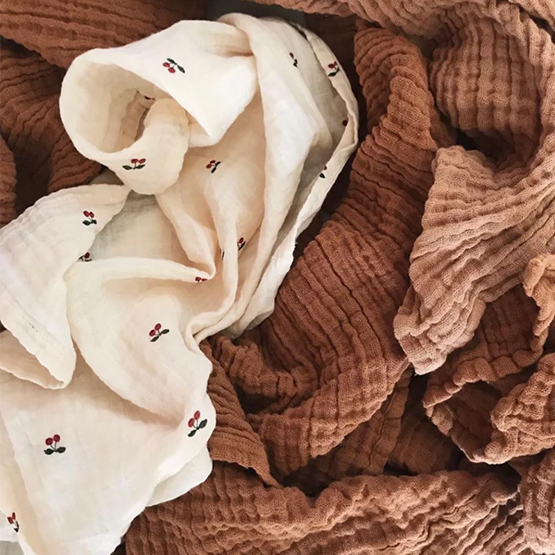 

65X65cm Denmark Cotton Baby Infant Towels Scarf Swaddle Bath Muslin Towel Newborns Handkerchief Bathing Feeding Washcloth Wipe