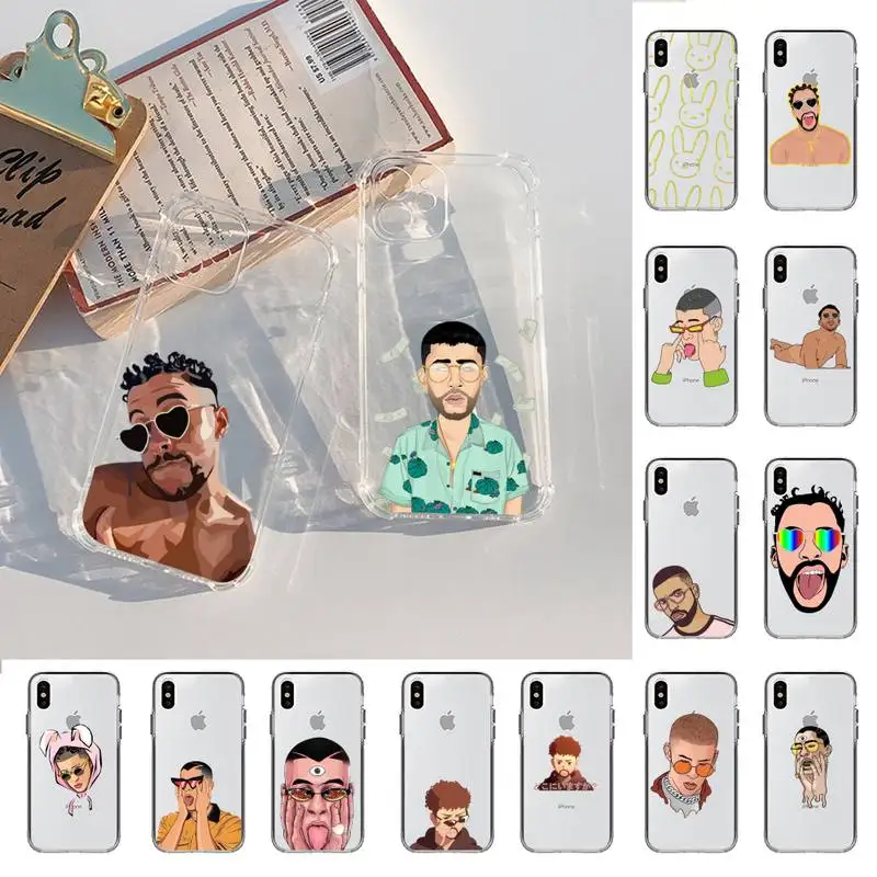 

MaiYaCa Bad Bunny new song Yonaguni Phone Case for iPhone 11 12 13 mini pro XS MAX 8 7 6 6S Plus X 5S SE 2020 XR cover