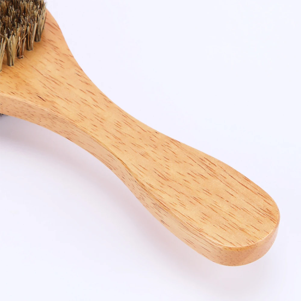 

2pcs Men'S Beard Brush Double-Sided Facial Hair Brush Shaving Comb Male Mustache Care Styling Comb
