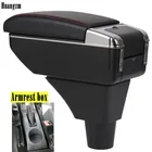 Для Nissan Almera подлокотник коробка центральный магазин содержание коробка с подстаканником пепельница с USB интерфейсом