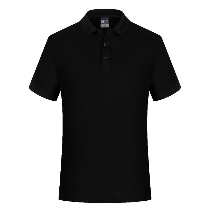 

2021 Summer Solid Polo Shirt Fashion Short Sleeve T-shirt Men Cotton Men