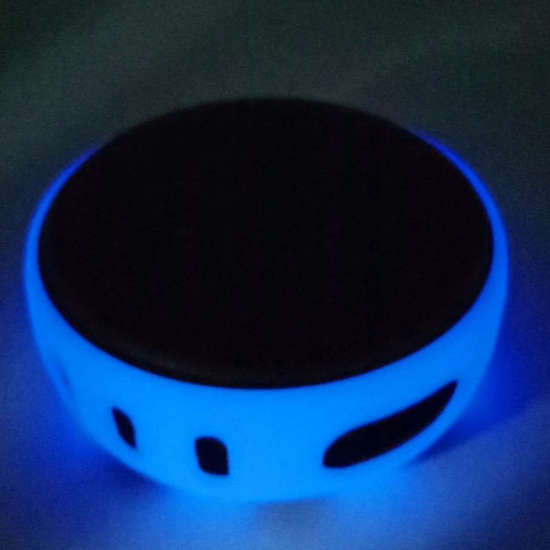 

Silicone Case Cover Skin for Echo Dot3 Bluetooth Speaker Full Protective Case Accessories kit Set with Hollows