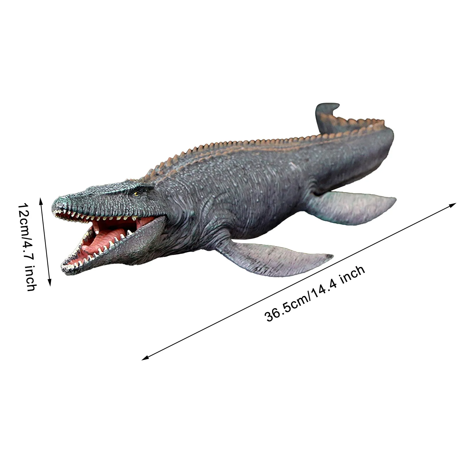 

Realistic Large Mosasaurus Model Lifelike Dinosaur Model Figure Playset Model Creative Personality Decoration Ornaments
