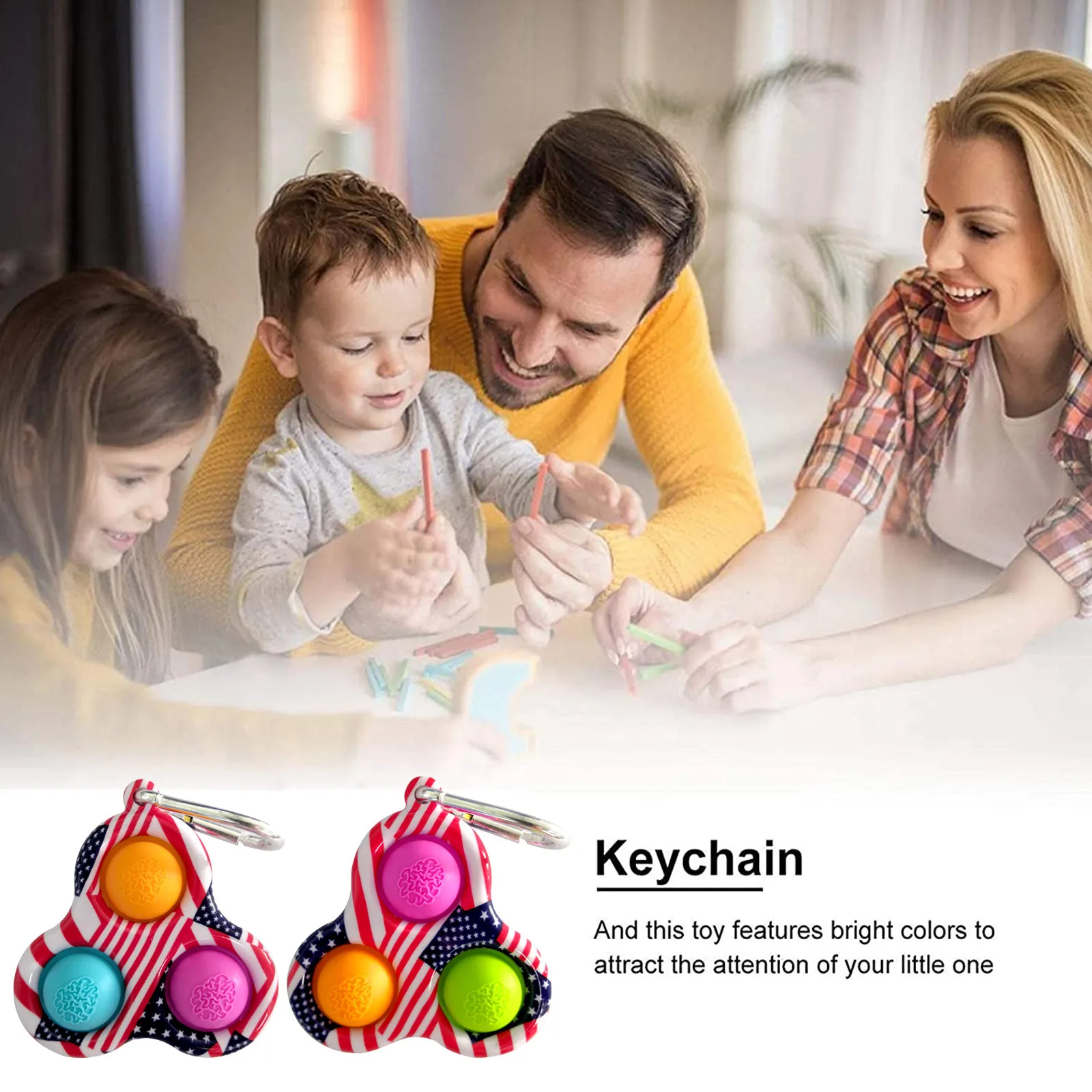 

Fidget Simple Dimple Toy Educational Silicone Sensory Toys Stress Relief Hand Fidget Toys For Kids Adults Autism Special Needs