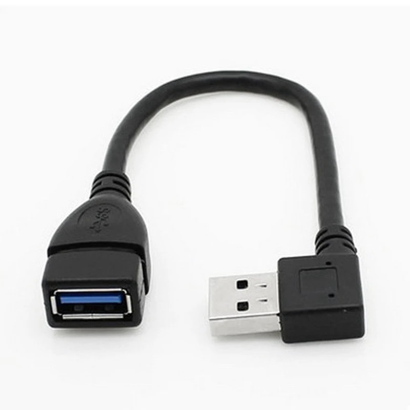 USB 3.0 Angle 90 Degree Extension Cable Male to Female Adapter Cord Data Left &amp Tpa6120 Headphone Amplifier Board | Электроника