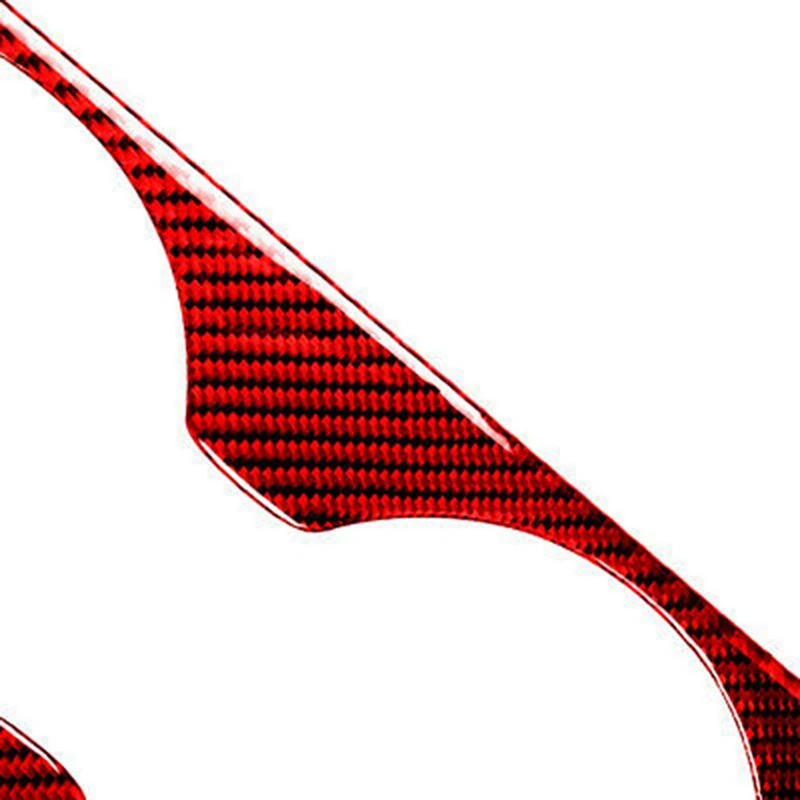 

Door Lock Pin Button Knob Frame Cover Trim with Backseat Speaker Circle Loudspeaker Trim for Nissan GTR R35 2008-2016