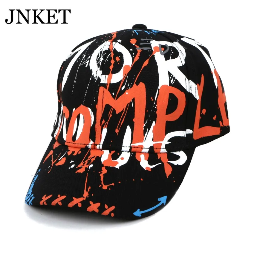 

Детская бейсболка JNKET, с граффити, Кепка От Солнца, в стиле хип-хоп, модная бейсболка с буквами