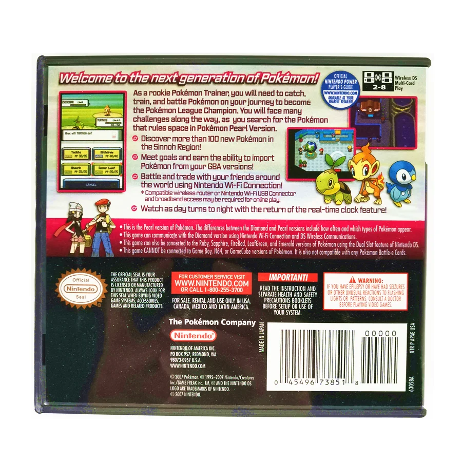 Картридж для видеоигр серии Покемон NDSL ГБ GBC GBM GBA SP, картридж для классических игр, коллекция цветных версий, английский язык от AliExpress WW