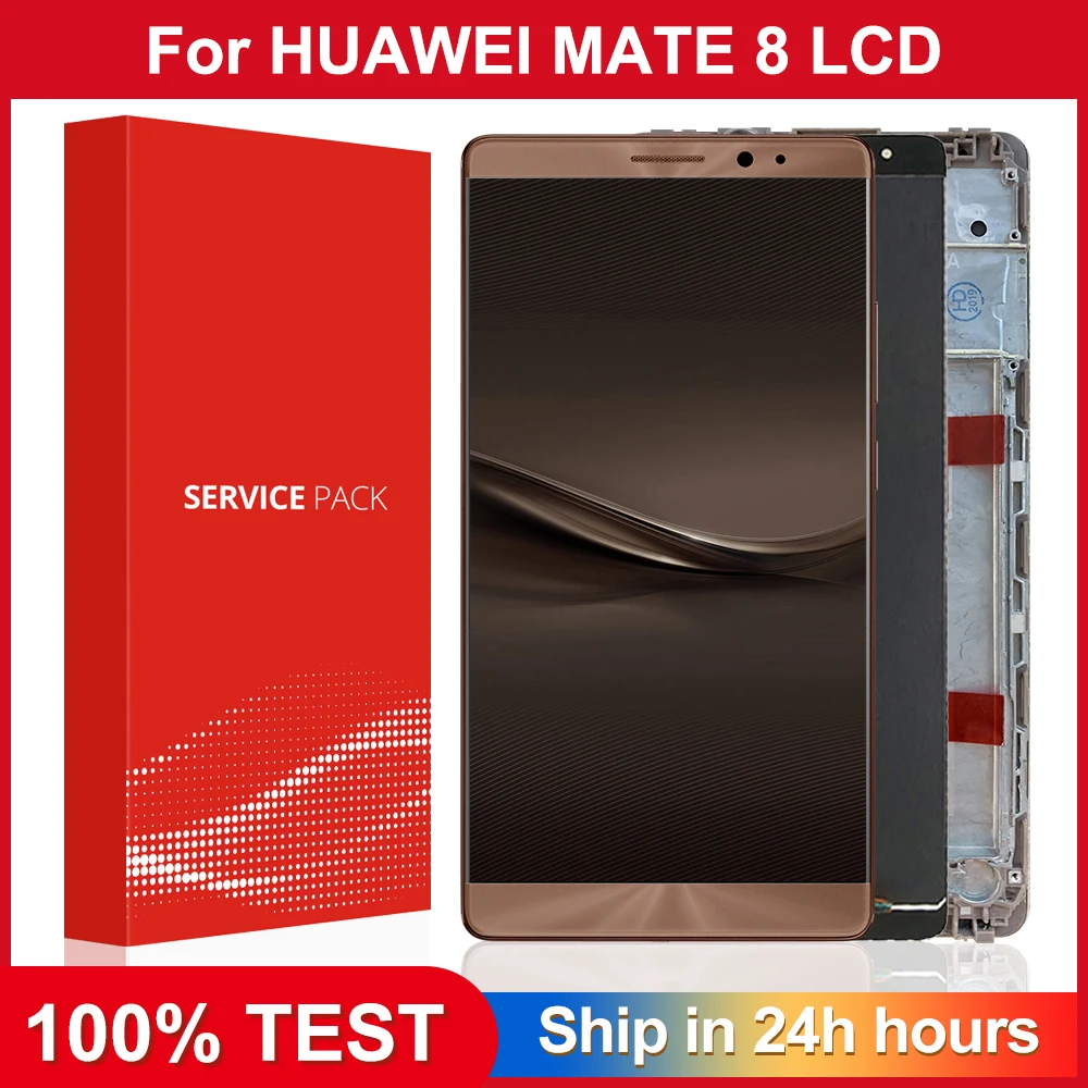 6 0 &quotЖК дисплей для HUAWEI Mate 8 Заменить Сенсорный экран дигитайзер с корпусом