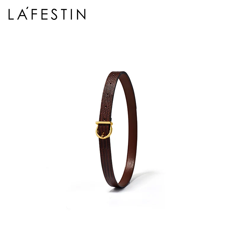 Ремень женский из искусственной кожи с узором ящерицы|Женские ремни| |