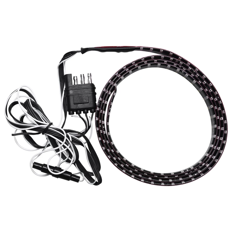 Трехрядная Светодиодная лента для багажника грузовика 60 дюймов светильник