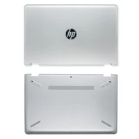 original new silver lcd back coverbottom case for hp pavilion 15 br series laptop rear lid top case 924501 001 non touch