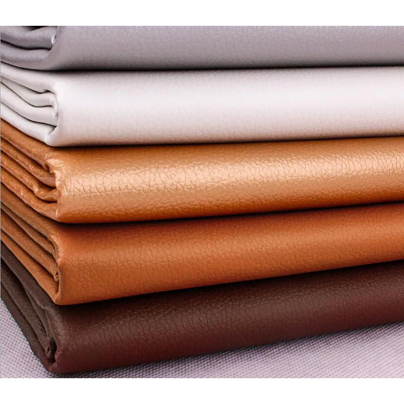 Faux Leather Fabric Litchi Grain PVC/PU Material For Handmade Purse Textile Decoration Craft | Дом и сад