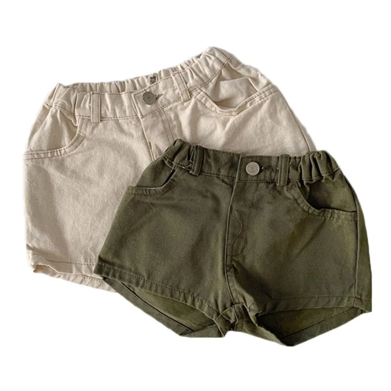 

Children Clothing 2021 Spring Summer New Toddler Kids Cotton Shorts Children's Shorts For Girls Boys Pants 1-6Y