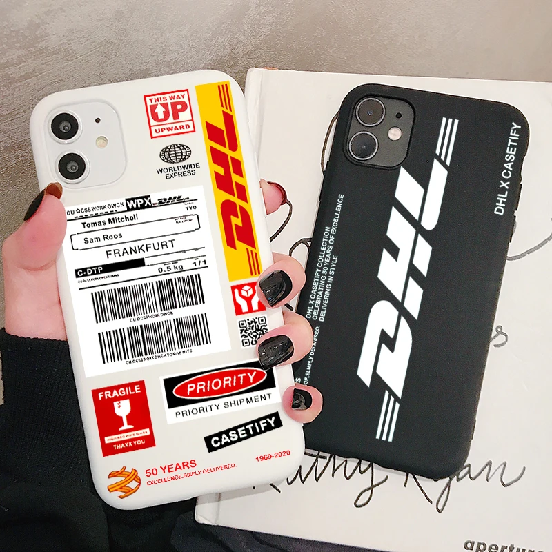 Чехол для телефона DHL Express XiaoMi RedMi Note 8 7 6 5 K20 Pro матированные силиконовые чехлы
