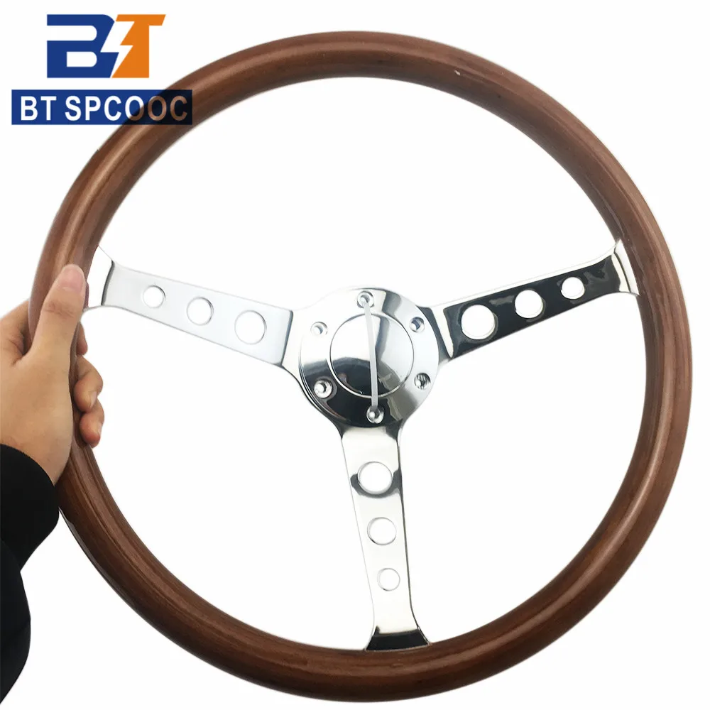 Универсальный Автомобильный руль 15 дюймов гальванический кронштейн