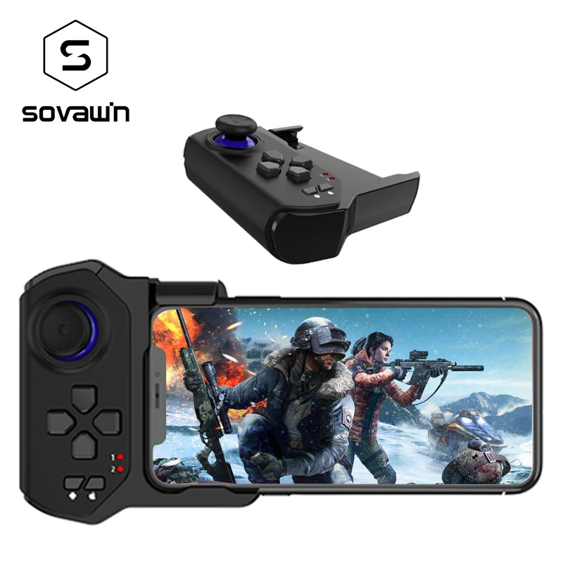 SOVAWIN беспроводной геймпад контроллер PUBG Bluetooth портативный мобильный джойстик для